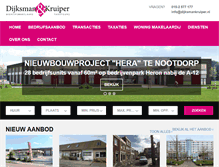 Tablet Screenshot of dijksmankruiper.nl
